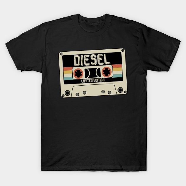 Diesel - Limited Edition - Vintage Style T-Shirt by Debbie Art